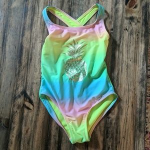 Girls size 7/8 one piece swim suit